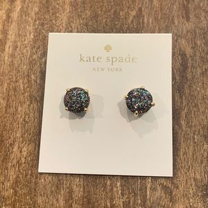 Kate Spade Multi Glitter Stud Earrings